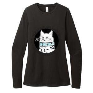 I Like Cats And Hockey And Maybe 3 People 2023 Gift Womens CVC Long Sleeve Shirt