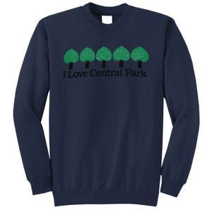 I Love Central Park Tall Sweatshirt