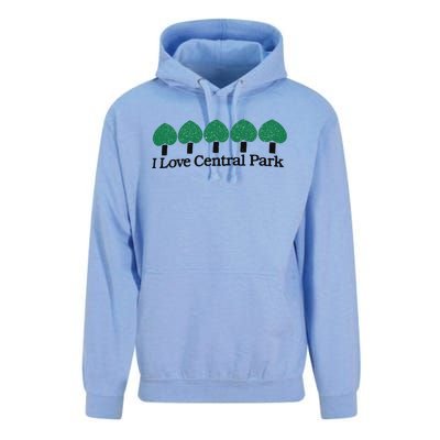 I Love Central Park Unisex Surf Hoodie