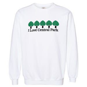 I Love Central Park Garment-Dyed Sweatshirt