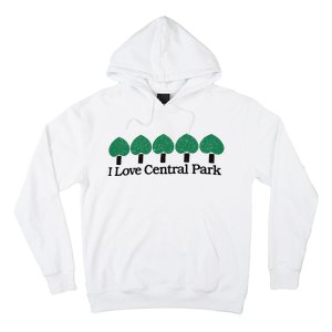 I Love Central Park Hoodie