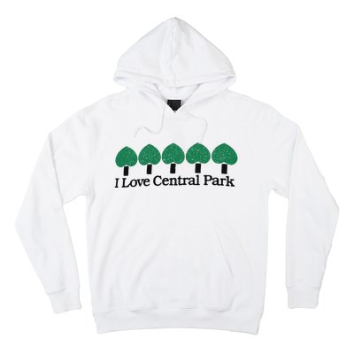 I Love Central Park Hoodie