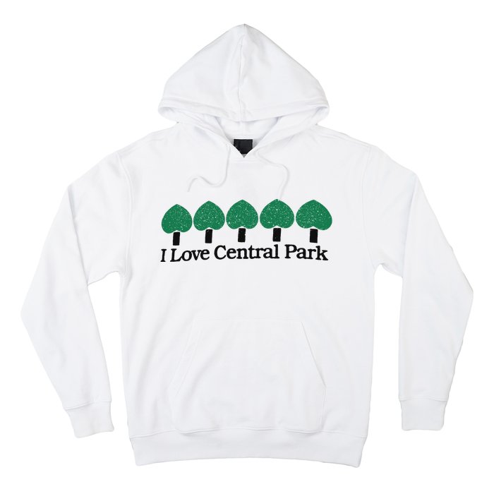 I Love Central Park Hoodie