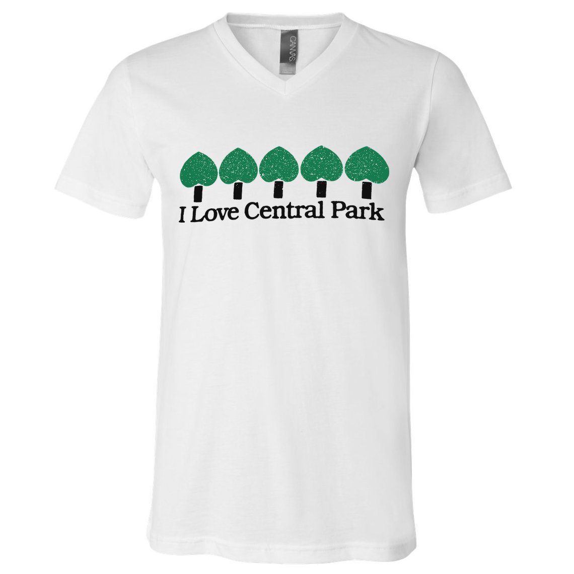 I Love Central Park V-Neck T-Shirt