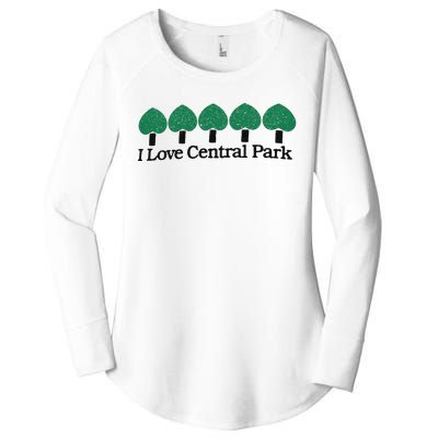 I Love Central Park Women's Perfect Tri Tunic Long Sleeve Shirt