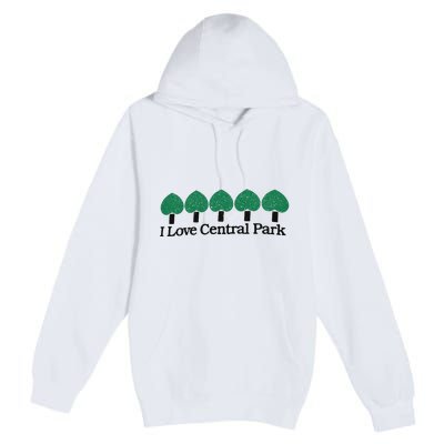 I Love Central Park Premium Pullover Hoodie