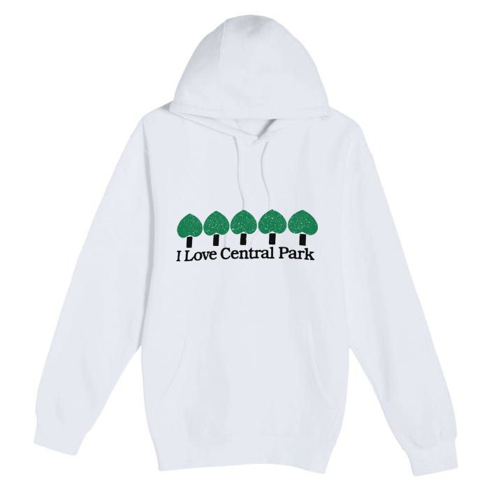 I Love Central Park Premium Pullover Hoodie