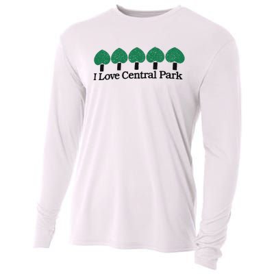 I Love Central Park Cooling Performance Long Sleeve Crew