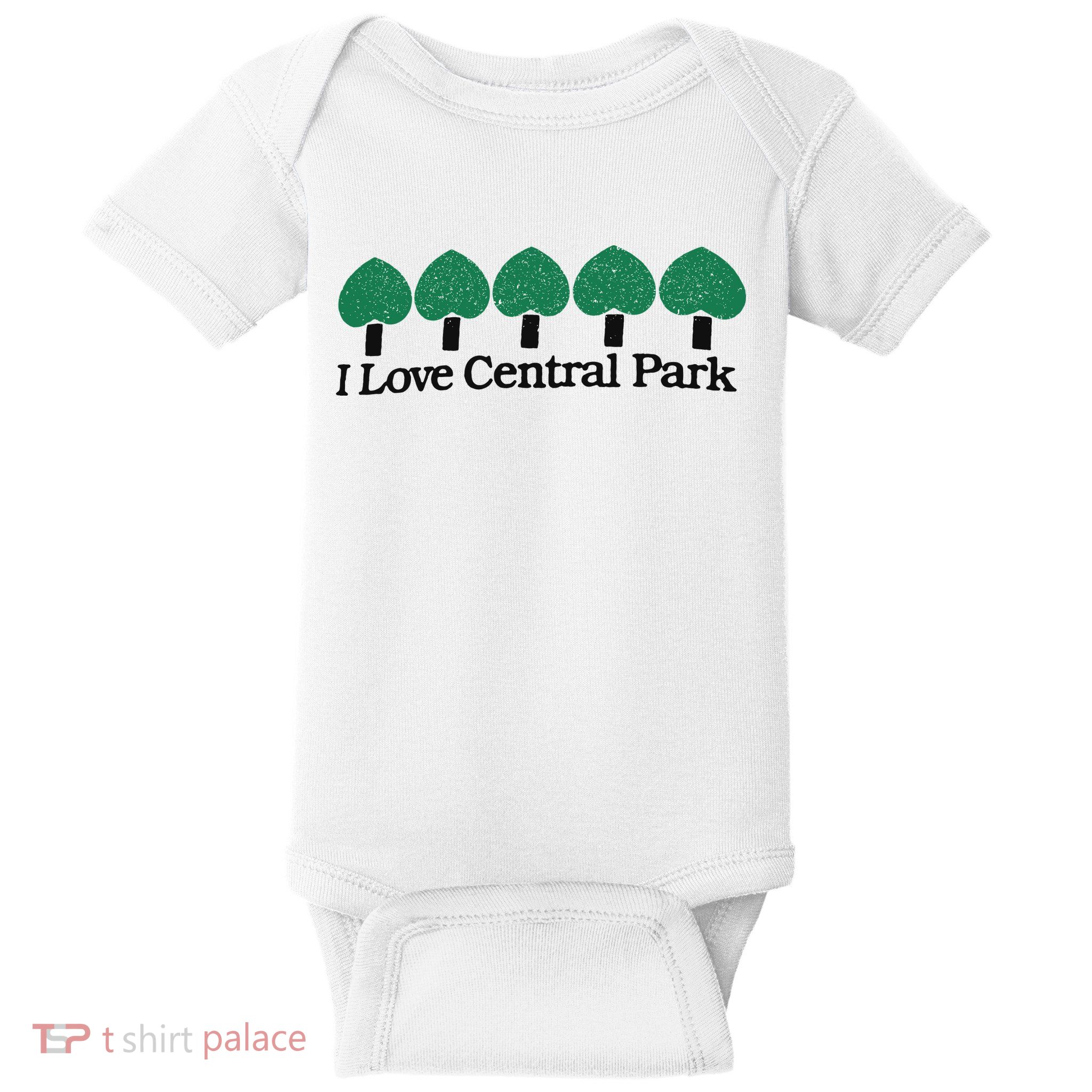 I Love Central Park Baby Bodysuit