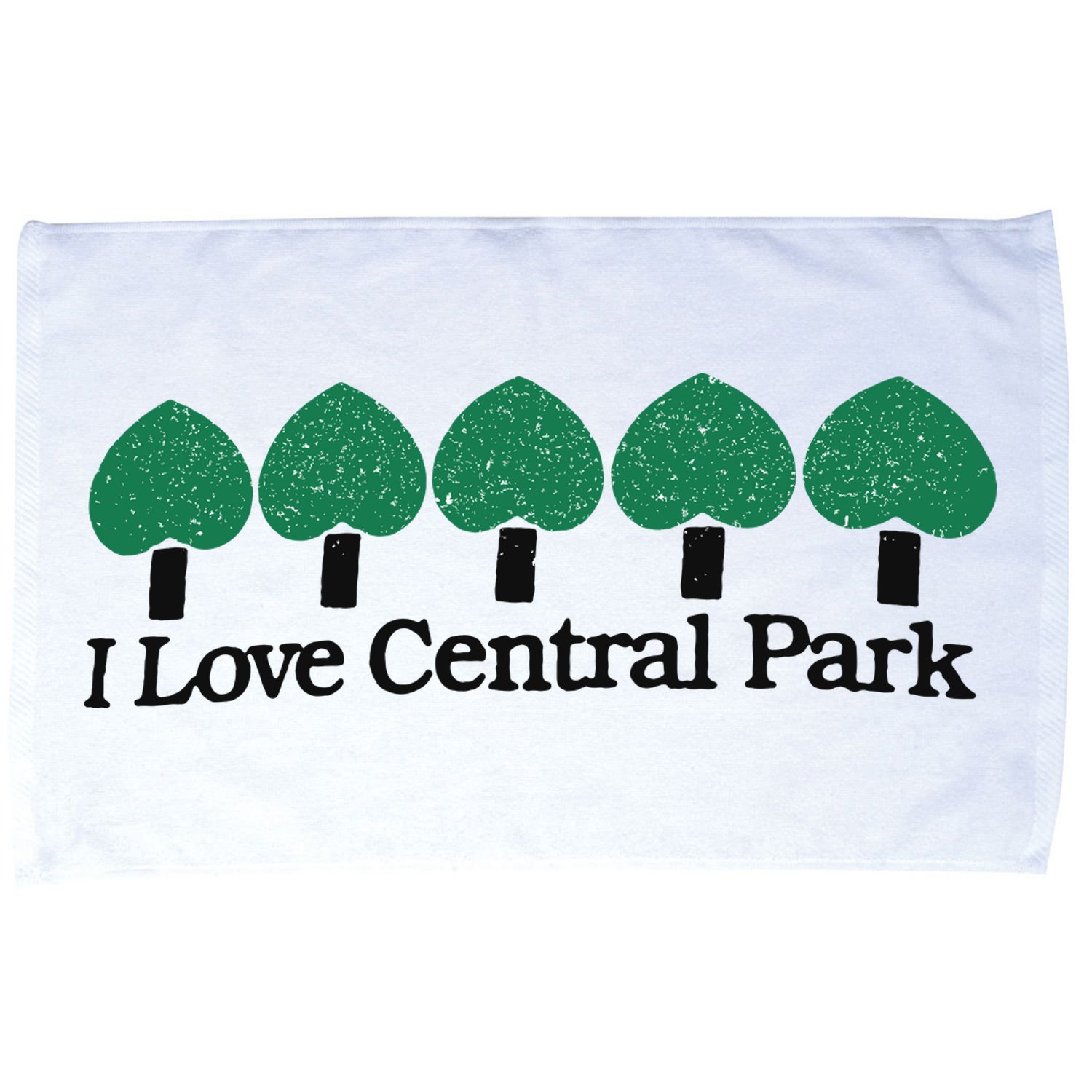 I Love Central Park Microfiber Hand Towel