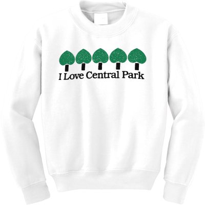 I Love Central Park Kids Sweatshirt