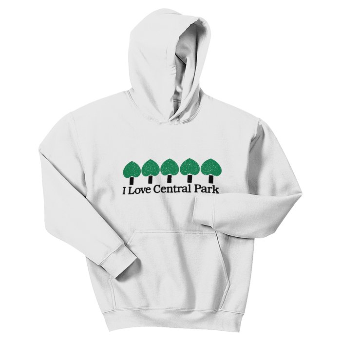 I Love Central Park Kids Hoodie