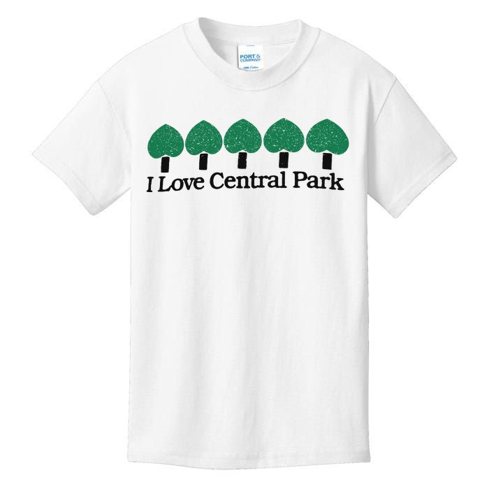 I Love Central Park Kids T-Shirt