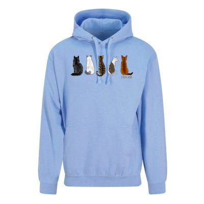 I Love Cats For Cat Lovers Cute Gift Unisex Surf Hoodie