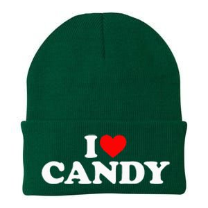 I Love Candy Knit Cap Winter Beanie