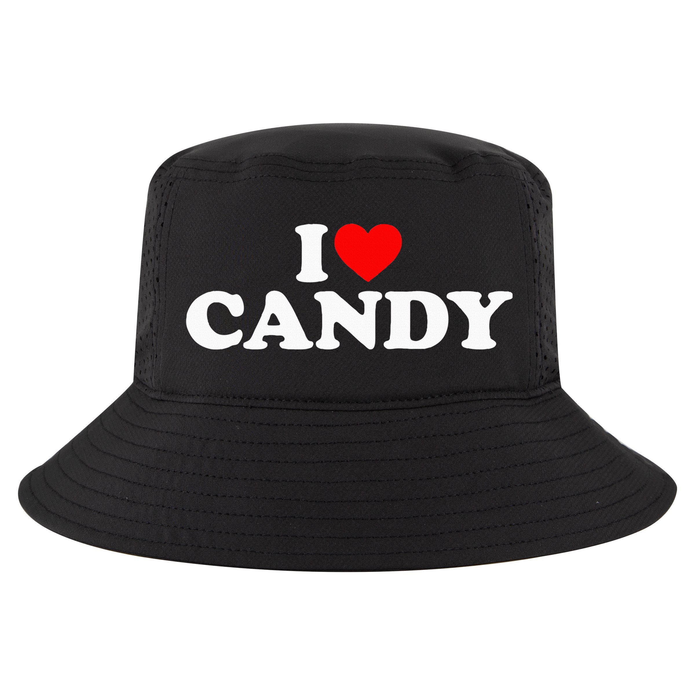 I Love Candy Cool Comfort Performance Bucket Hat