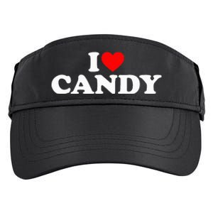 I Love Candy Adult Drive Performance Visor