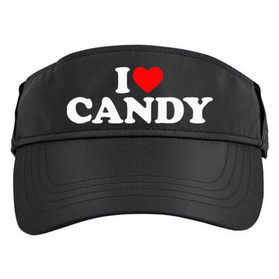 I Love Candy Adult Drive Performance Visor