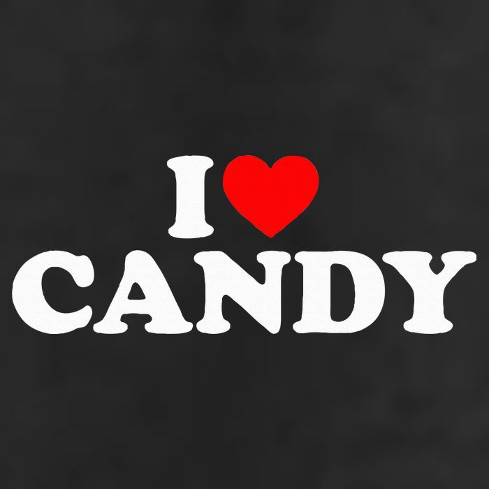 I Love Candy 11oz C Handle Ceramic Mug