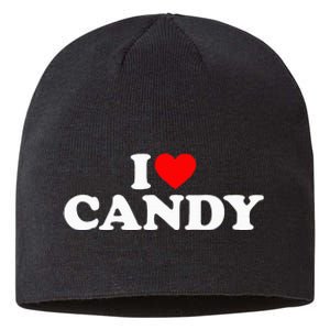 I Love Candy Sustainable Beanie