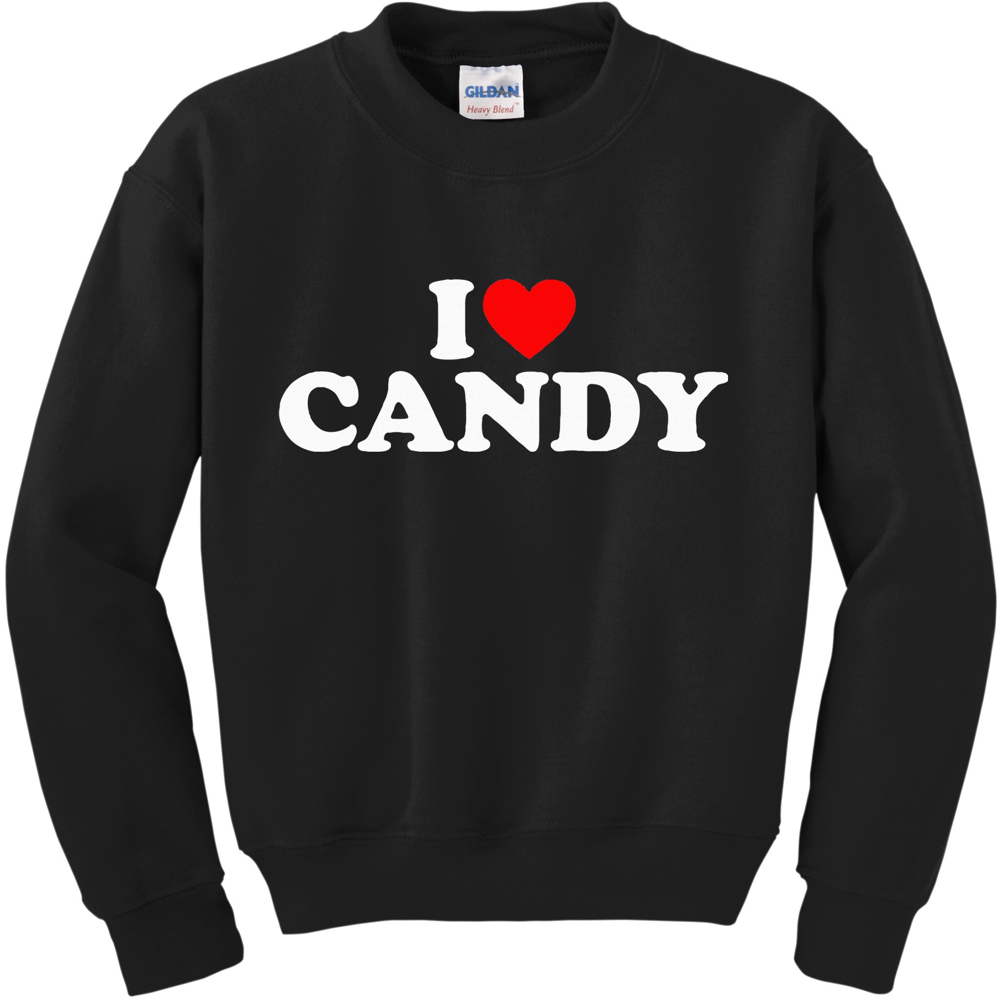 I Love Candy Kids Sweatshirt
