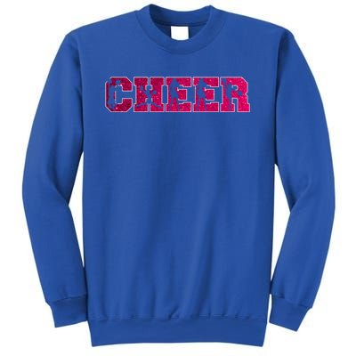 I Love Cheer Cool Cheerleader Silhouettes Cool Gift Sweatshirt