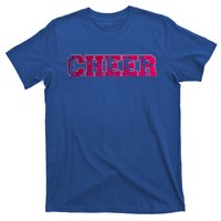 I Love Cheer Cool Cheerleader Silhouettes Cool Gift T-Shirt