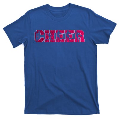 I Love Cheer Cool Cheerleader Silhouettes Cool Gift T-Shirt