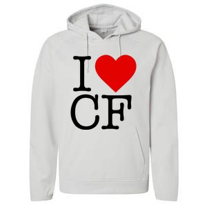 I Love Charlotte Folk Performance Fleece Hoodie