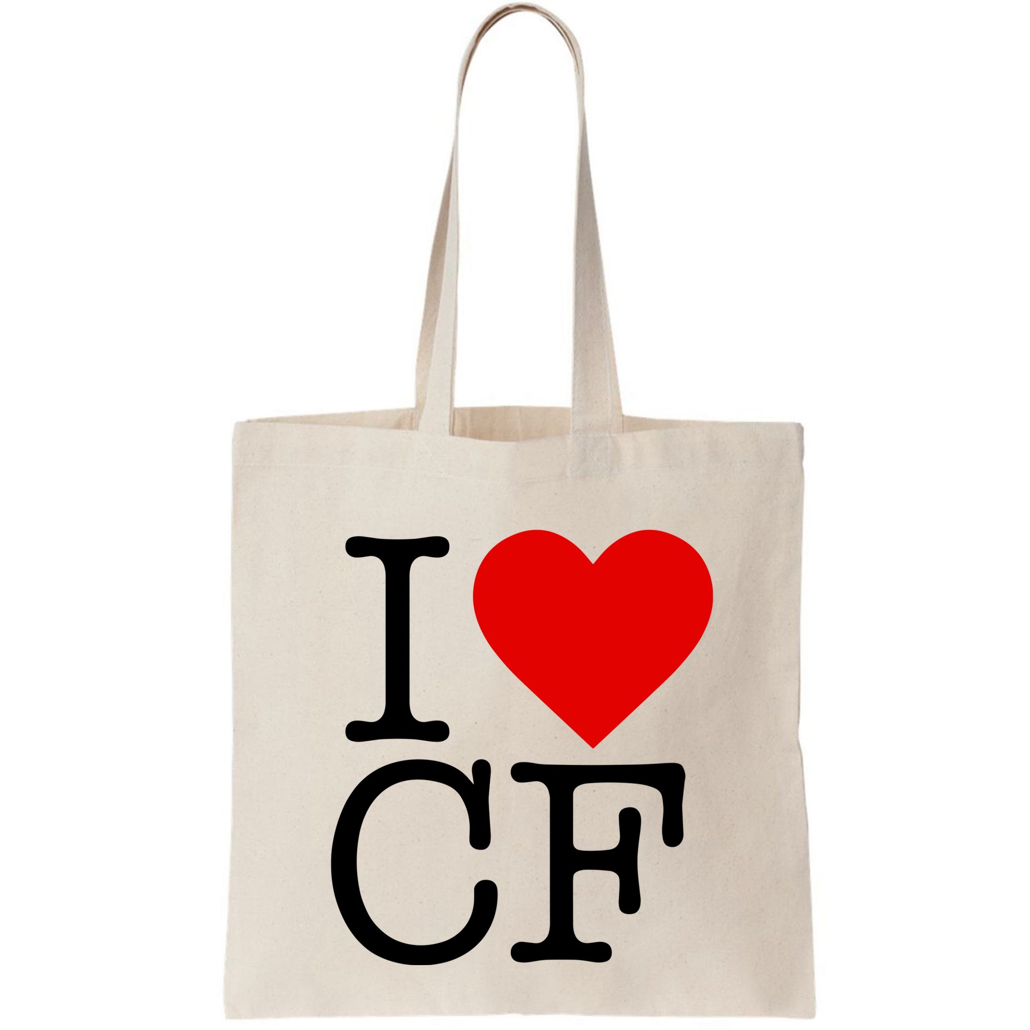 I Love Charlotte Folk Bag