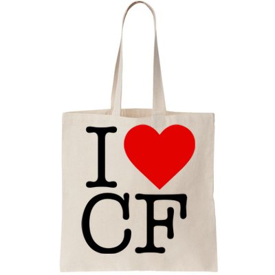 I Love Charlotte Folk Tote Bag