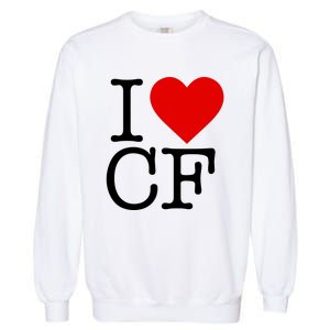 I Love Charlotte Folk Garment-Dyed Sweatshirt