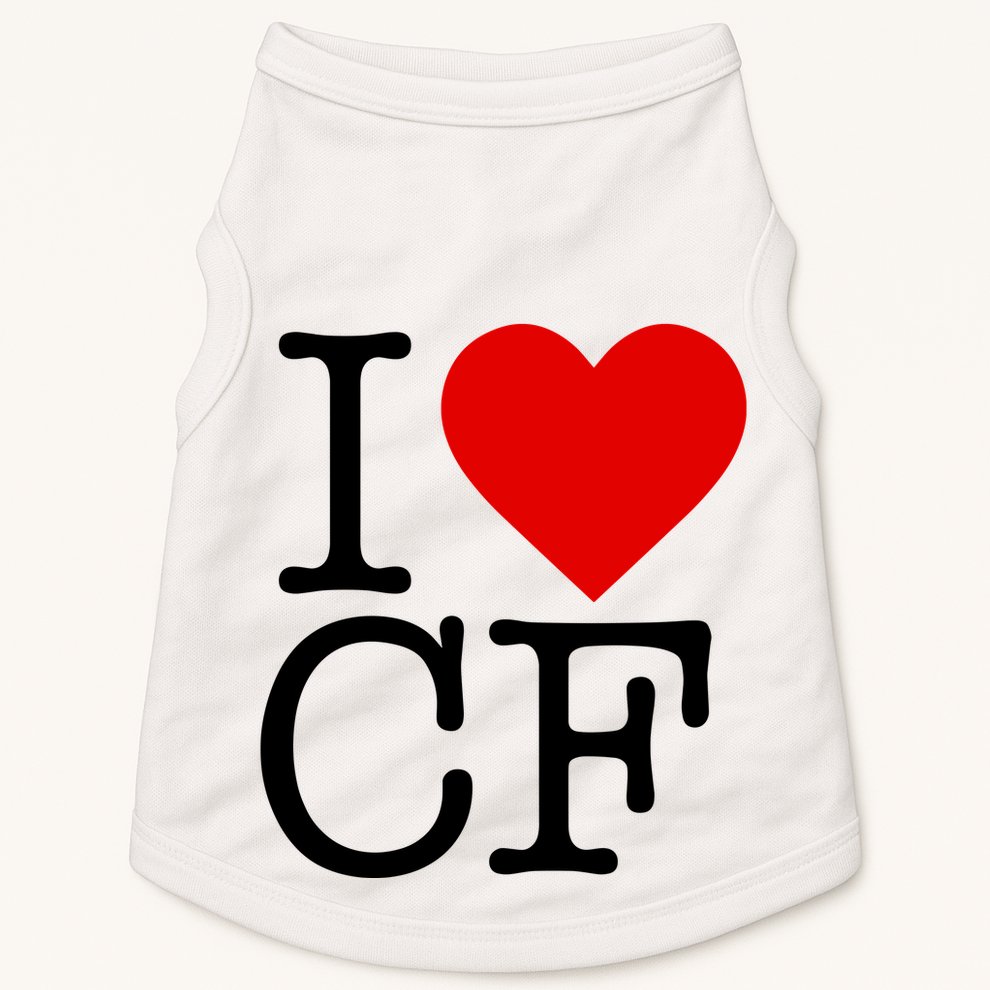 I Love Charlotte Folk Doggie Tank