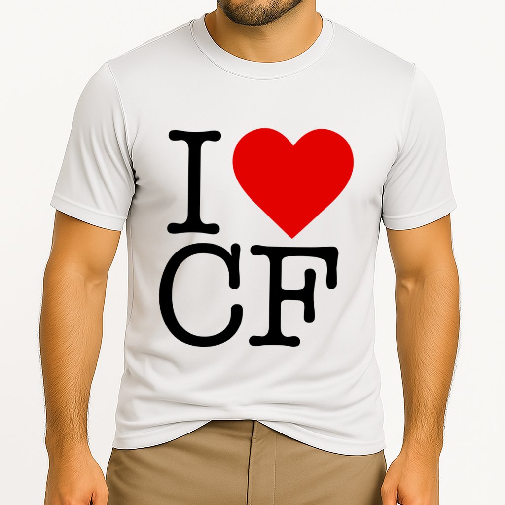 I Love Charlotte Folk Cooling Performance Crew T-Shirt