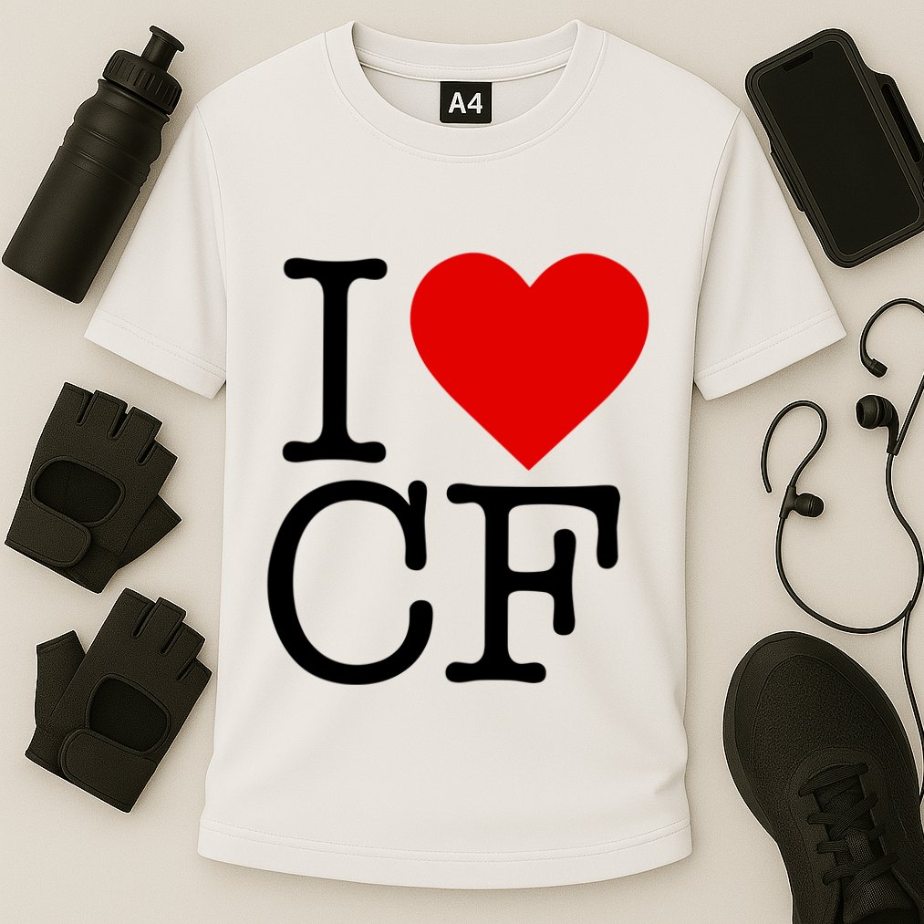 I Love Charlotte Folk Cooling Performance Crew T-Shirt