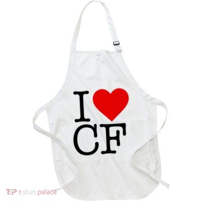 I Love Charlotte Folk Apron