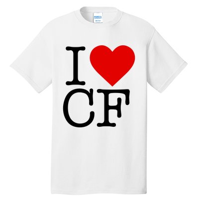 I Love Charlotte Folk Tall T-Shirt