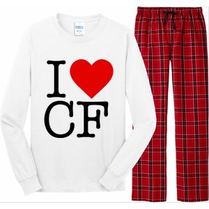 I Love Charlotte Folk Long Sleeve Pajama Set