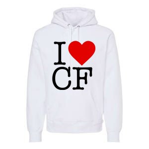 I Love Charlotte Folk Premium Hoodie