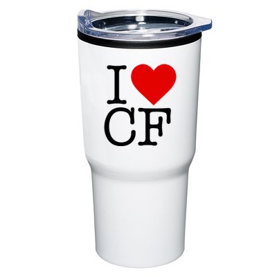 I Love Charlotte Folk Tumbler