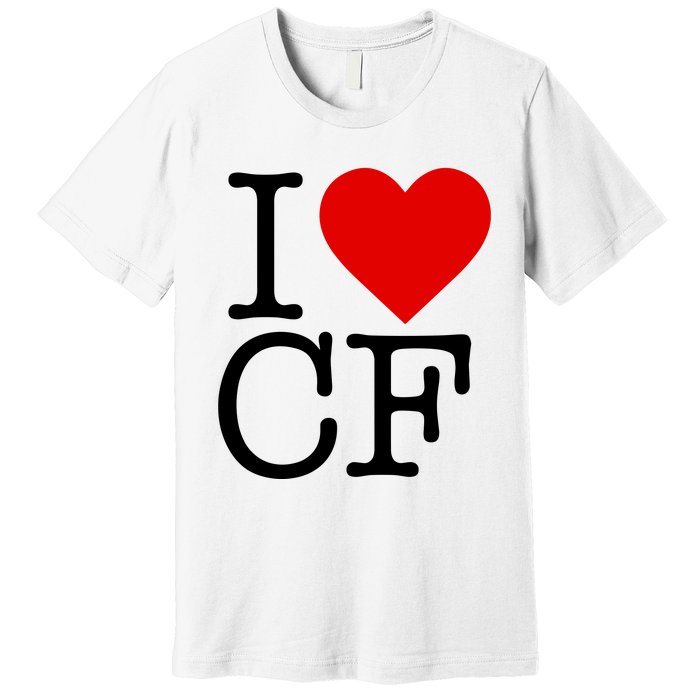 I Love Charlotte Folk Premium T-Shirt