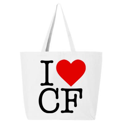 I Love Charlotte Folk 25L Jumbo Tote