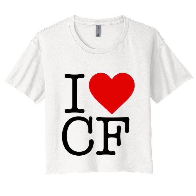 I Love Charlotte Folk Crop Top