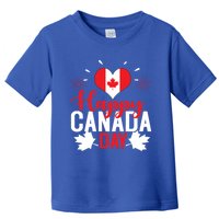 I Love Canada Happy Canada Day Gift Toddler T-Shirt