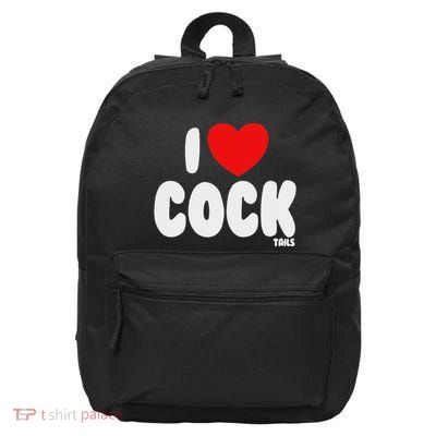I Love Cocktails Raunchy Funny Embarrassing 16 in Basic Backpack