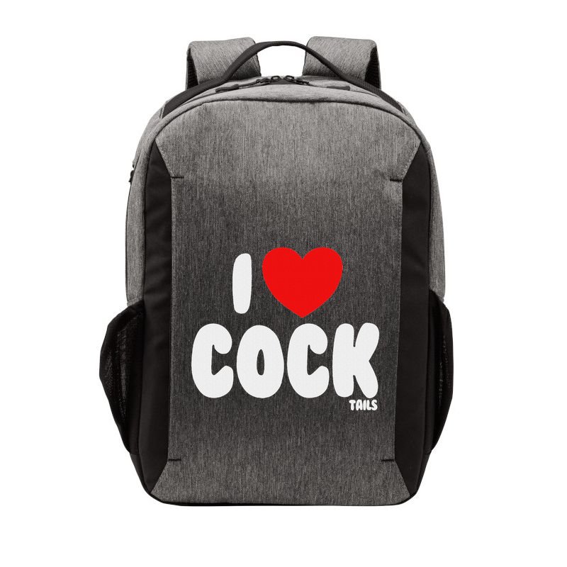 I Love Cocktails Raunchy Funny Embarrassing Vector Backpack