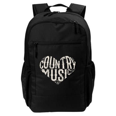 I Love Country Design Country Music Lover Gift Idea Backpack