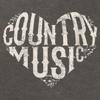 I Love Country Design Country Music Lover Gift Idea Cotton Canvas Backpack