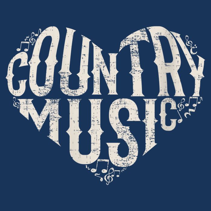 I Love Country Design Country Music Lover Gift Idea Polo