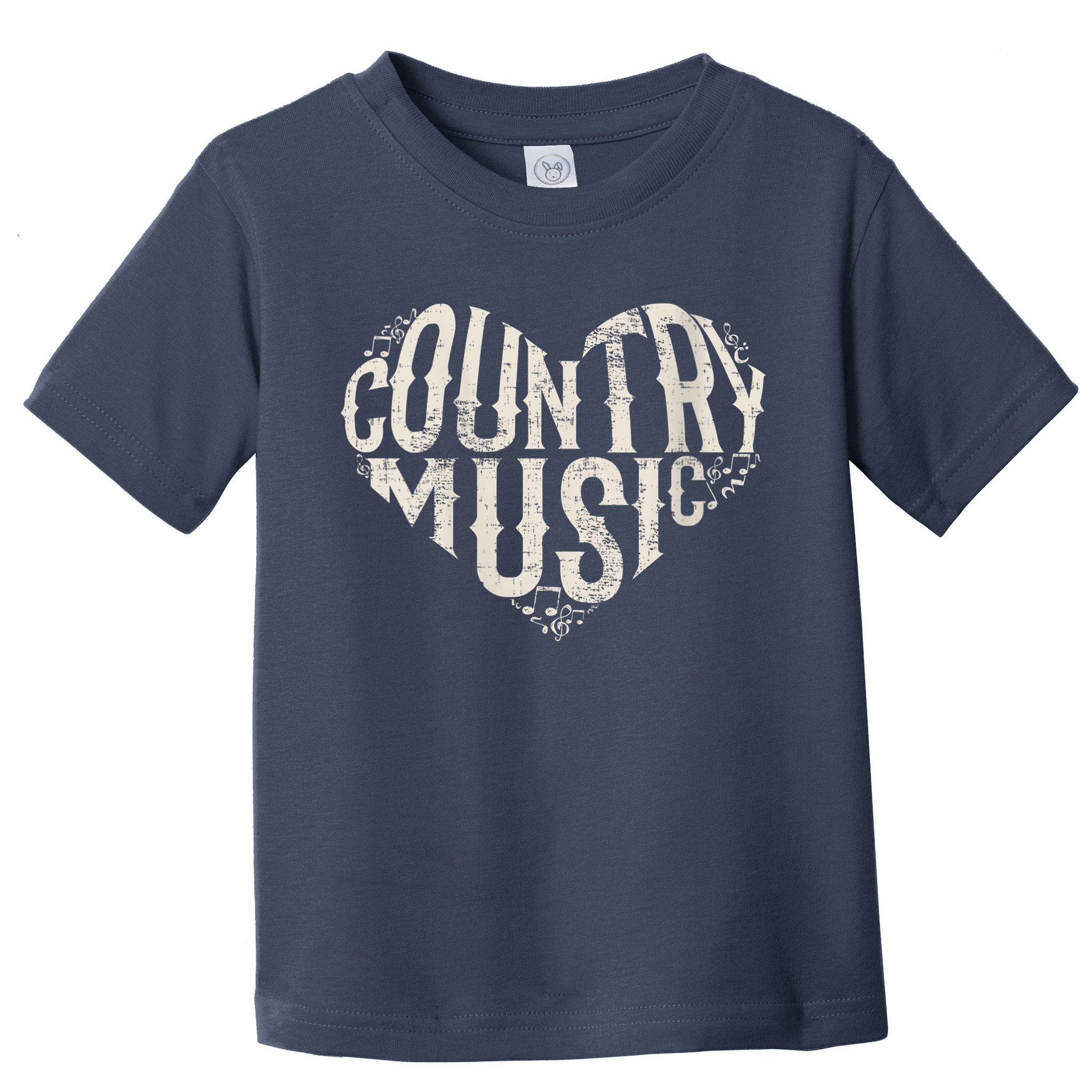 I Love Country Design Country Music Lover Gift Idea Toddler T-Shirt